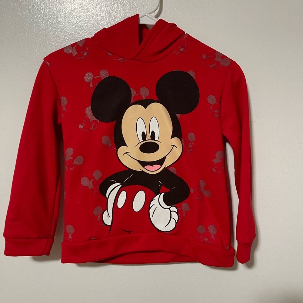 Mickey Mouse hoodie red